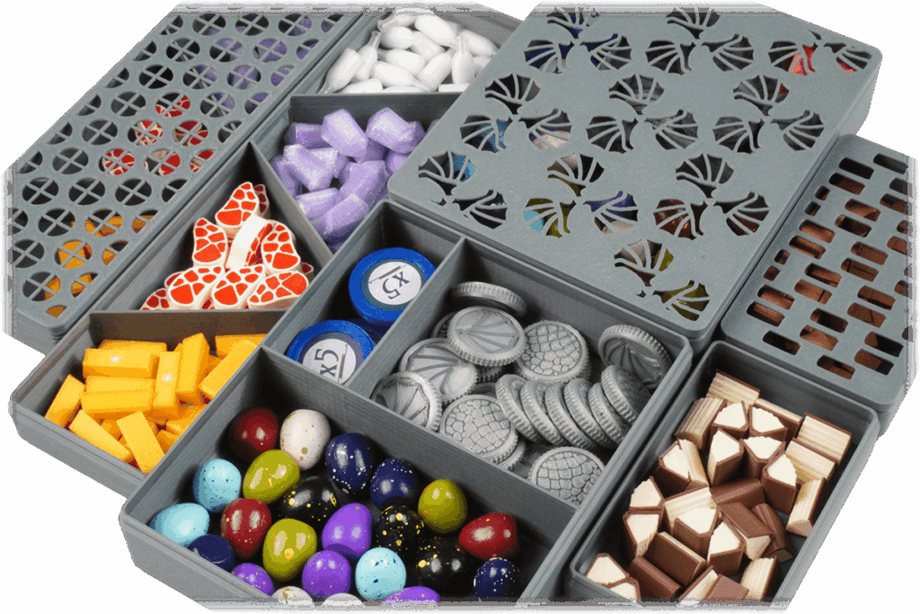 Eurohell Original Insert Schwingenschlag Drachenakademie Brettspiel Boxen