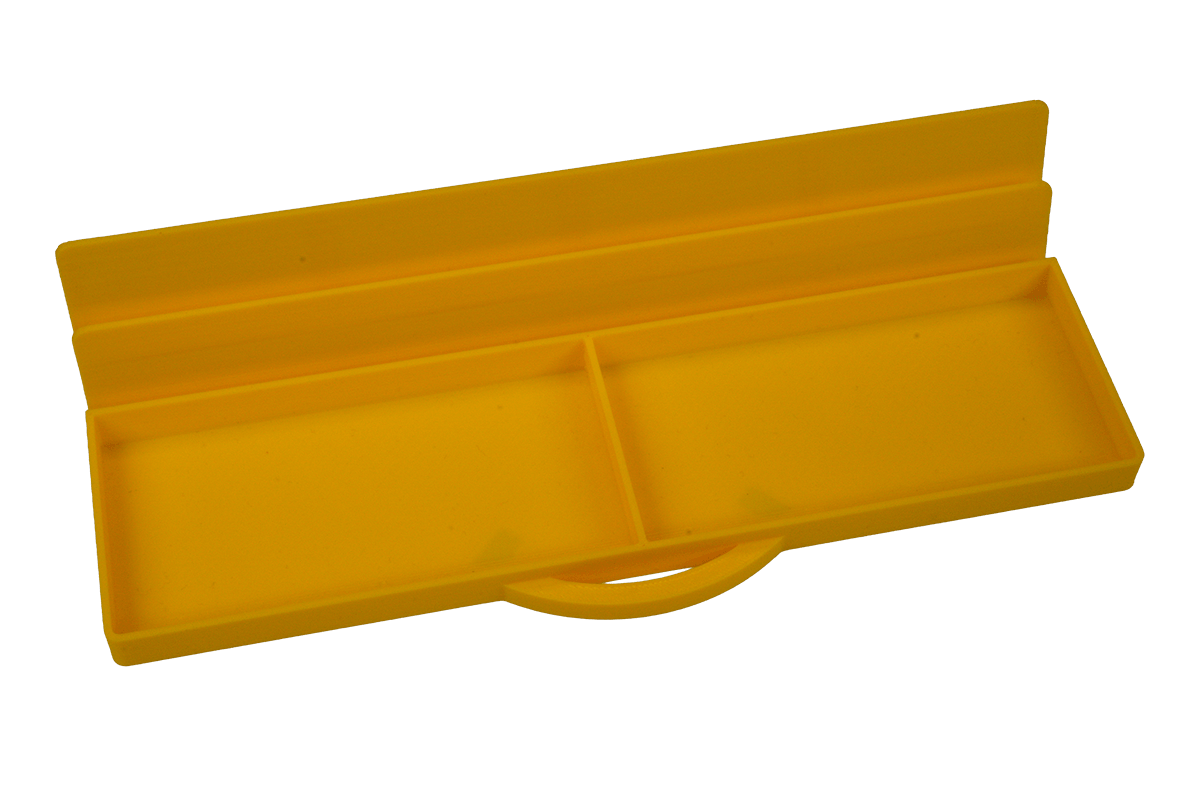 HÜ-SCH-GE - Höllenzeug Schrein gelb Eurohell Design + HÜNE