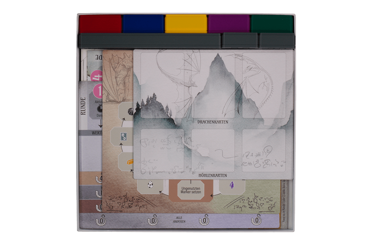 WYS-I-02 Insert Schwingenschlag Drachenakademie Eurohell Brettspiel 8