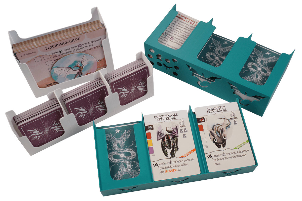 WYS-I-02 Insert Schwingenschlag Drachenakademie Eurohell Brettspiel Karten